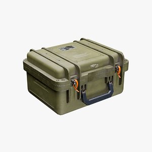 Military Storage Crate 3D