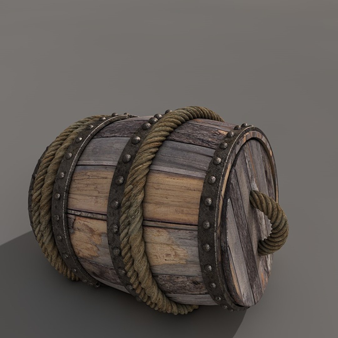 3d Model Barrel