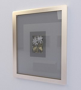 flower painting 35mm 3d model