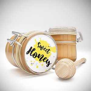 Jars of honey