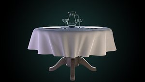 table cloth 3D model