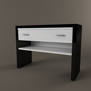 free console 3d model