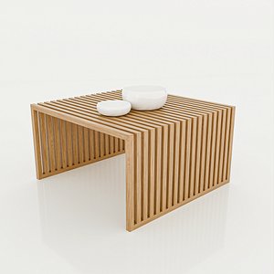 3D coffe table model