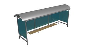 bus station 3d model
