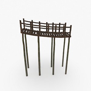 Wooden Pier model