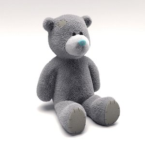 3d toy bear model
