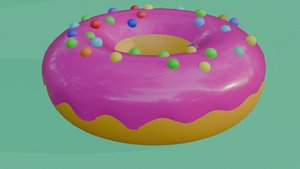 3D Donut model