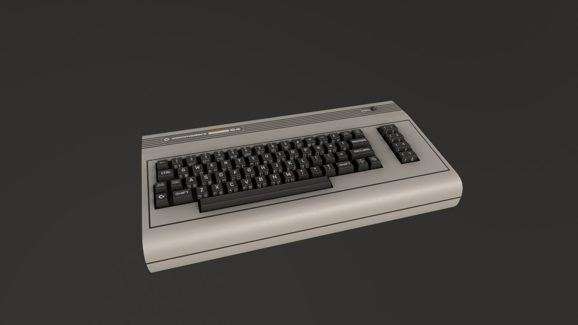 3D Commodore C64 model https://p.turbosquid.com/ts-thumb/XF/nOyRJk/PL/tbrender_011/png/1732037290/1920x1080/fit_q87/ca919655888bd925af13ef3884cf83194ac39a02/tbrender_011.jpg