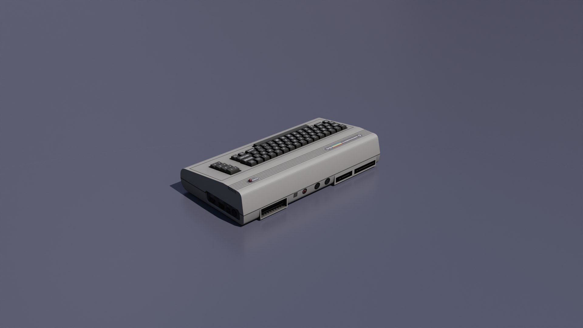3D Commodore C64 model https://p.turbosquid.com/ts-thumb/XF/nOyRJk/Rw/3/png/1732037249/1920x1080/fit_q87/3ebe19c3585d439a21d9ec58c6a3d7c7f5bbbb38/3.jpg