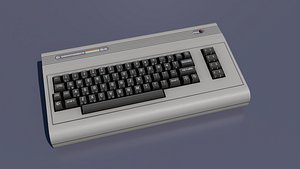 3D Commodore C64 model