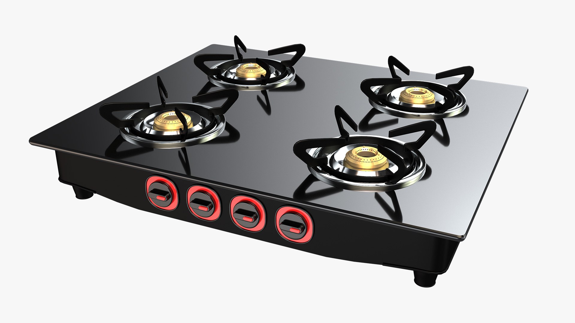 3D Gas Stove Model TurboSquid 1611898