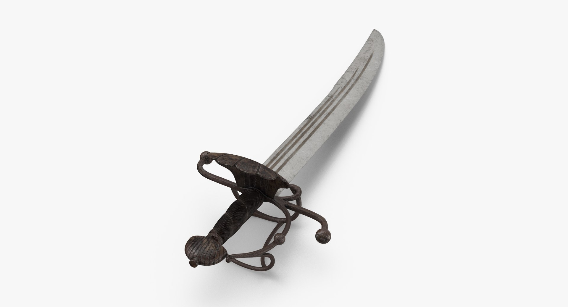 pirate sword cutlass 3D model https://p.turbosquid.com/ts-thumb/XF/rYrTBe/RJOXxzD6/pirate_sword_thumbnail_0004/jpg/1513933578/1920x1080/fit_q87/2c03636ef5b03ecc0cd2b8dfb1b9c755f5b08b39/pirate_sword_thumbnail_0004.jpg