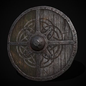 3D model Viking War Shield GW