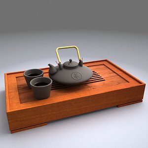 3d model teapot asian asia