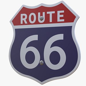 Route66 Road Sign