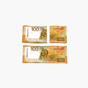 3D 100 Rubles 2