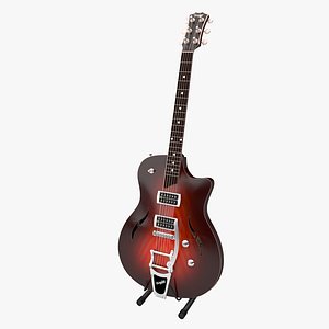 electric guitar 3d model