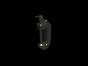 c-clamp 3d max