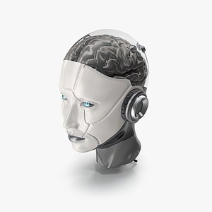 Female Android Head