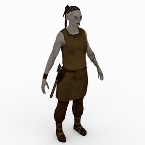 Female orc peasant