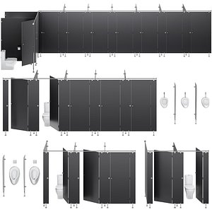 Sanitary partitions FunderMax 3