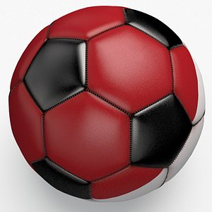 3ds max soccerball pro ball black