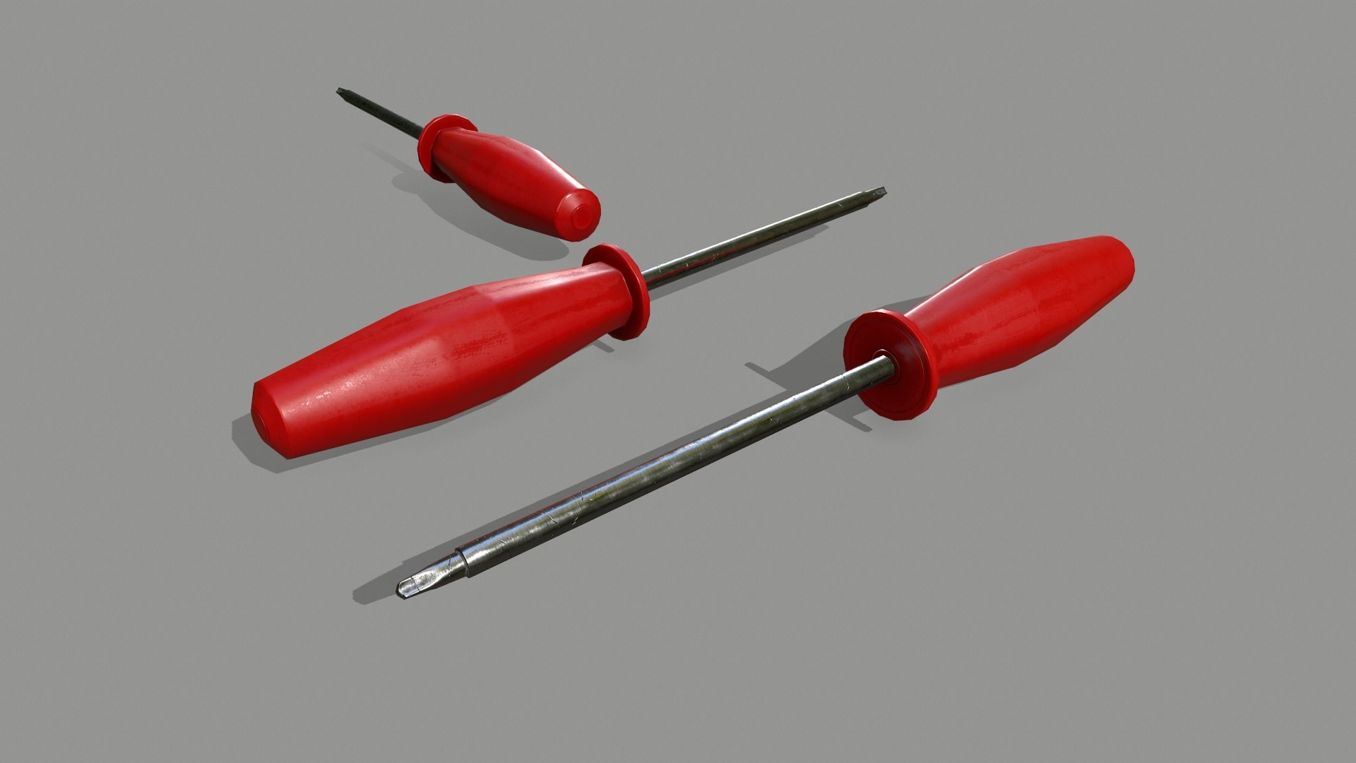 Screwdriver 1 3D model - TurboSquid 1544498