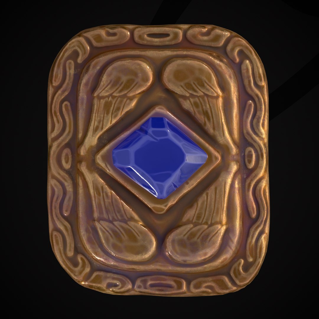 Medieval Angel Wing Ring 3D Model - TurboSquid 2034978