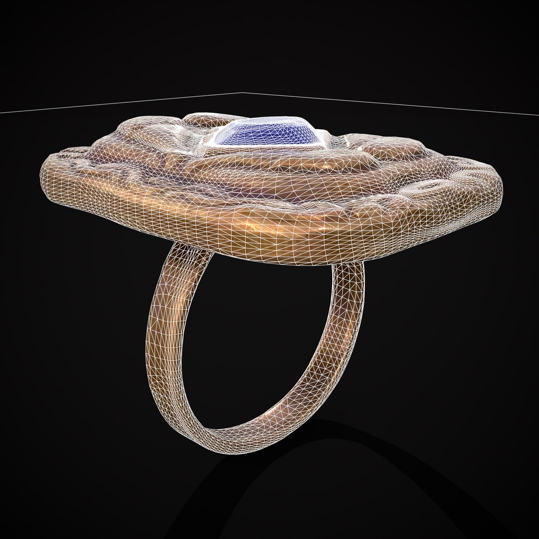 Medieval Angel Wing Ring 3D Model - TurboSquid 2034978