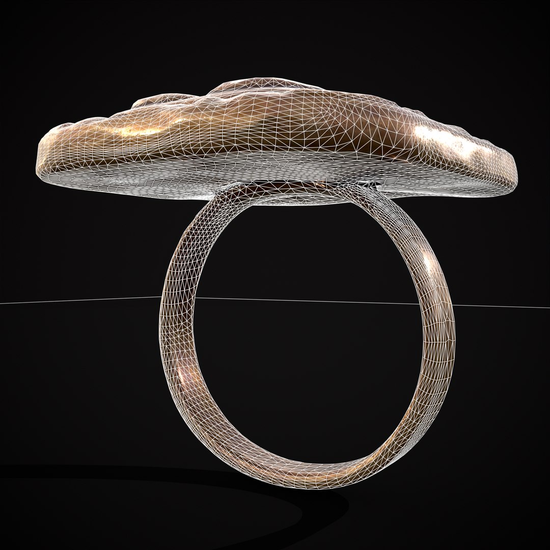 Medieval Angel Wing Ring 3D Model - TurboSquid 2034978