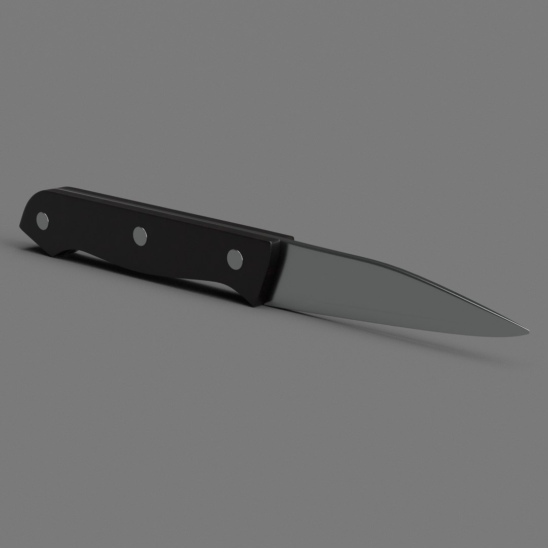 3D paring knife model - TurboSquid 1575373