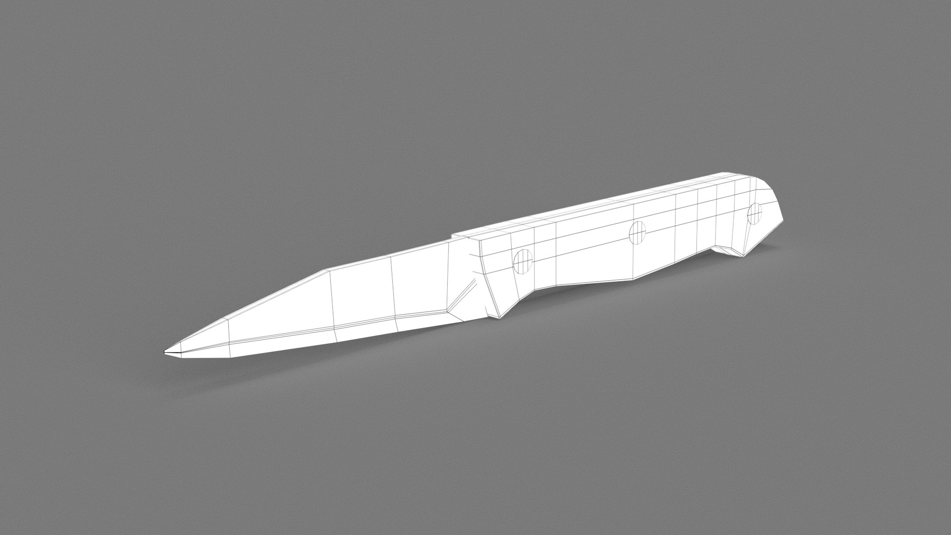 3D paring knife model - TurboSquid 1575373