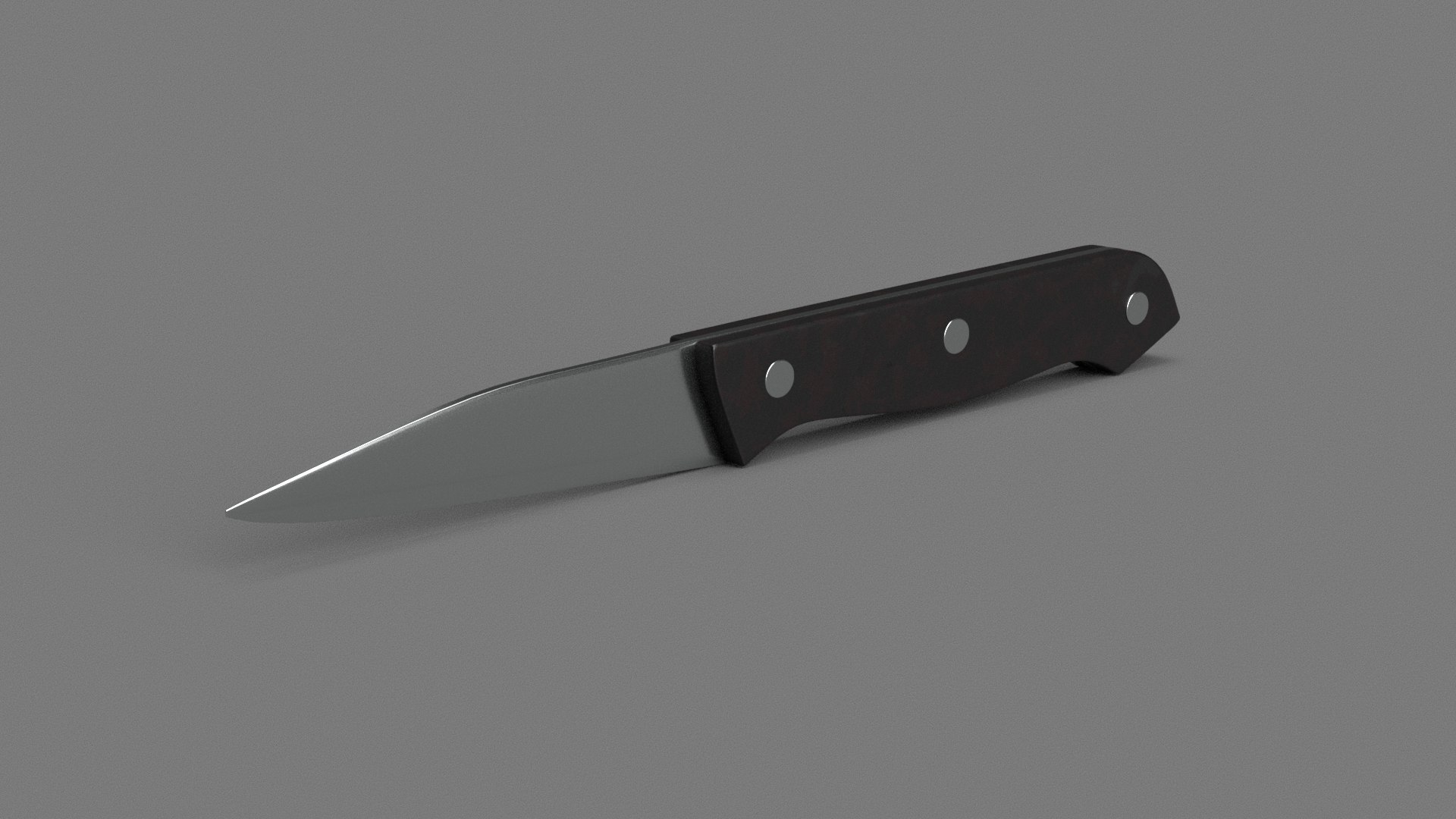 3D paring knife model - TurboSquid 1575373