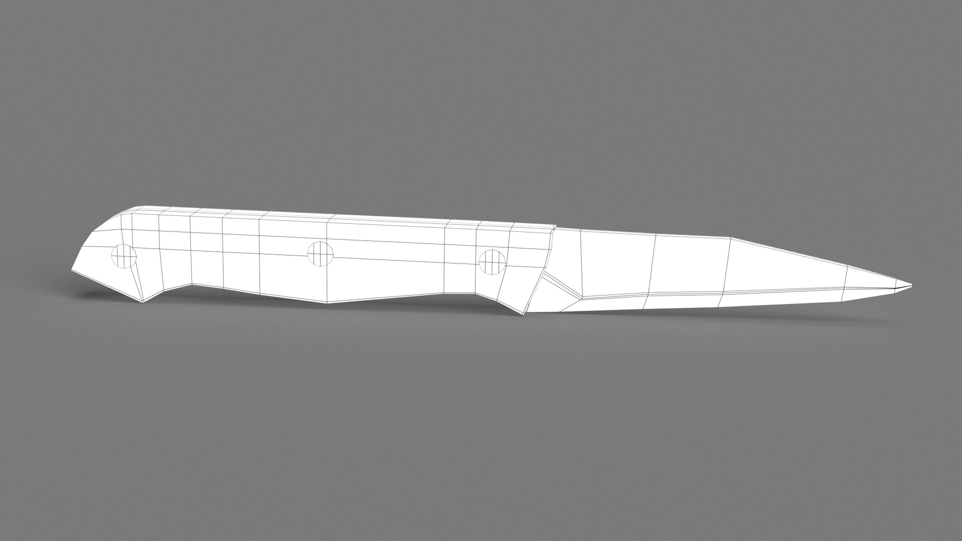 3D paring knife model - TurboSquid 1575373