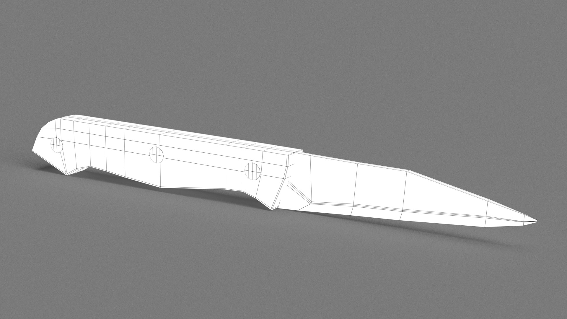 3D paring knife model - TurboSquid 1575373