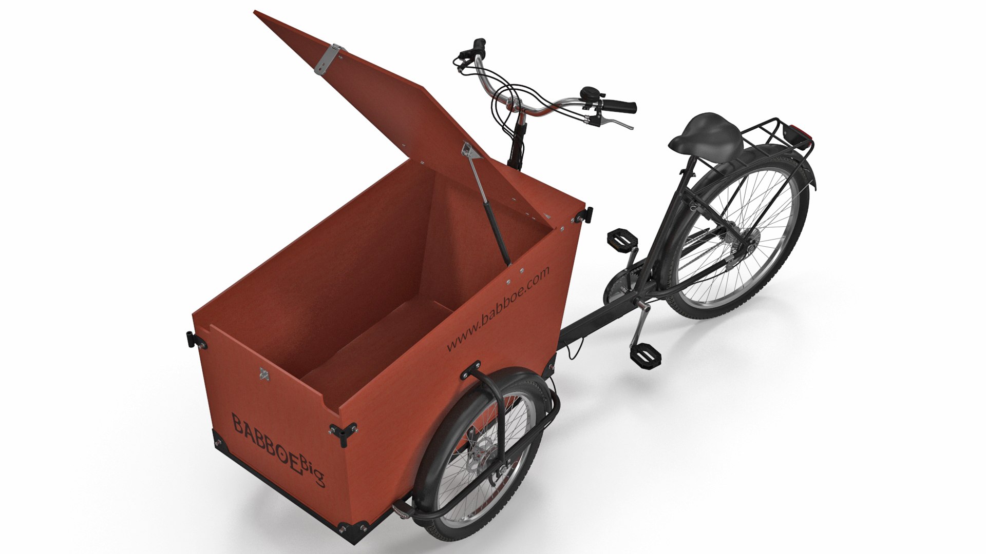 3D babboe transporter cargo bike https://p.turbosquid.com/ts-thumb/XG/P37kCh/Etbk5Nvc/babboetransportercargobikeriggedc4dmodel013/jpg/1589689221/1920x1080/fit_q87/54364f048df015887931bb3a2f4264bf422fd494/babboetransportercargobikeriggedc4dmodel013.jpg