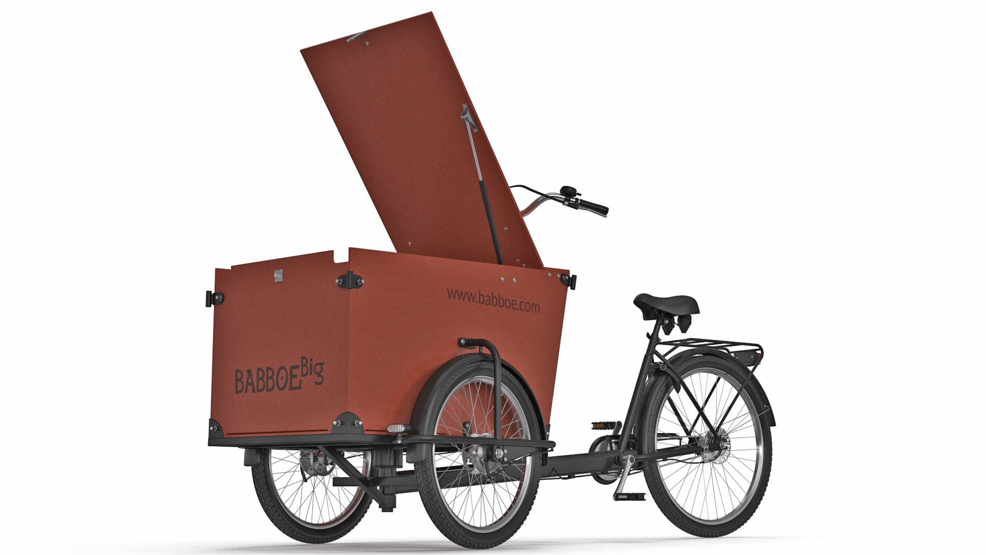 3D babboe transporter cargo bike https://p.turbosquid.com/ts-thumb/XG/P37kCh/TjCdzitI/babboetransportercargobikeriggedc4dmodel014/jpg/1589689229/1920x1080/fit_q87/8fba27b094b3ab833de49c757303a89a37b7ac89/babboetransportercargobikeriggedc4dmodel014.jpg