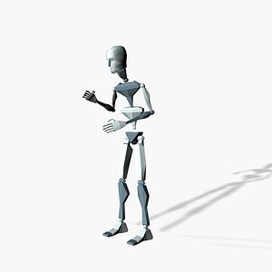 Mocap Explain hand gesture 3D model