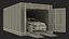 Automotive Paint Booth with Vehicle
