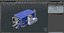 Automotive Paint Booth with Vehicle