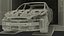 Automotive Paint Booth with Vehicle