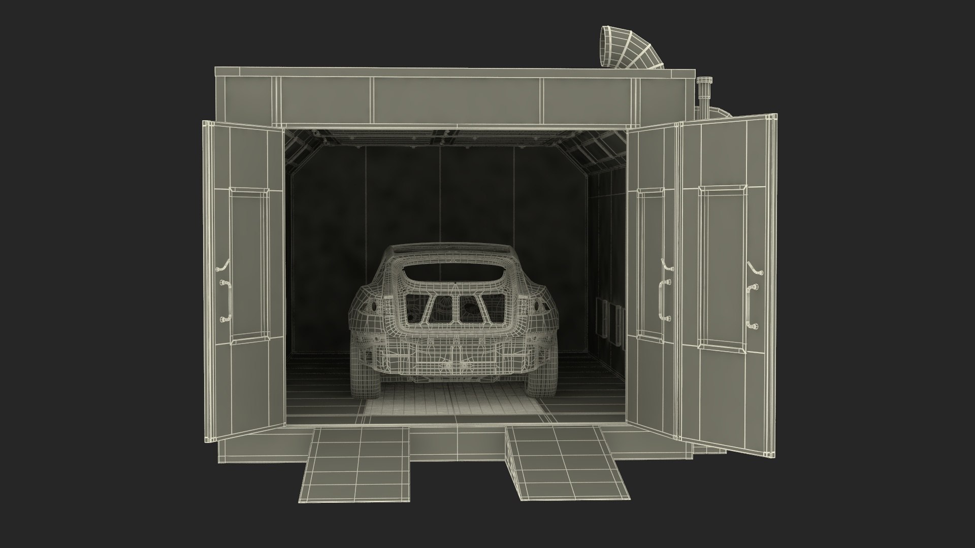 Automotive Paint Booth with Vehicle 3D model https://p.turbosquid.com/ts-thumb/XG/i5aqD9/Pi/automotivepaintboothwithvehicle3dsmodel036/jpg/1710004550/1920x1080/fit_q87/b81d520dacfebad34848797953f8fd7fab5a75ff/automotivepaintboothwithvehicle3dsmodel036.jpg