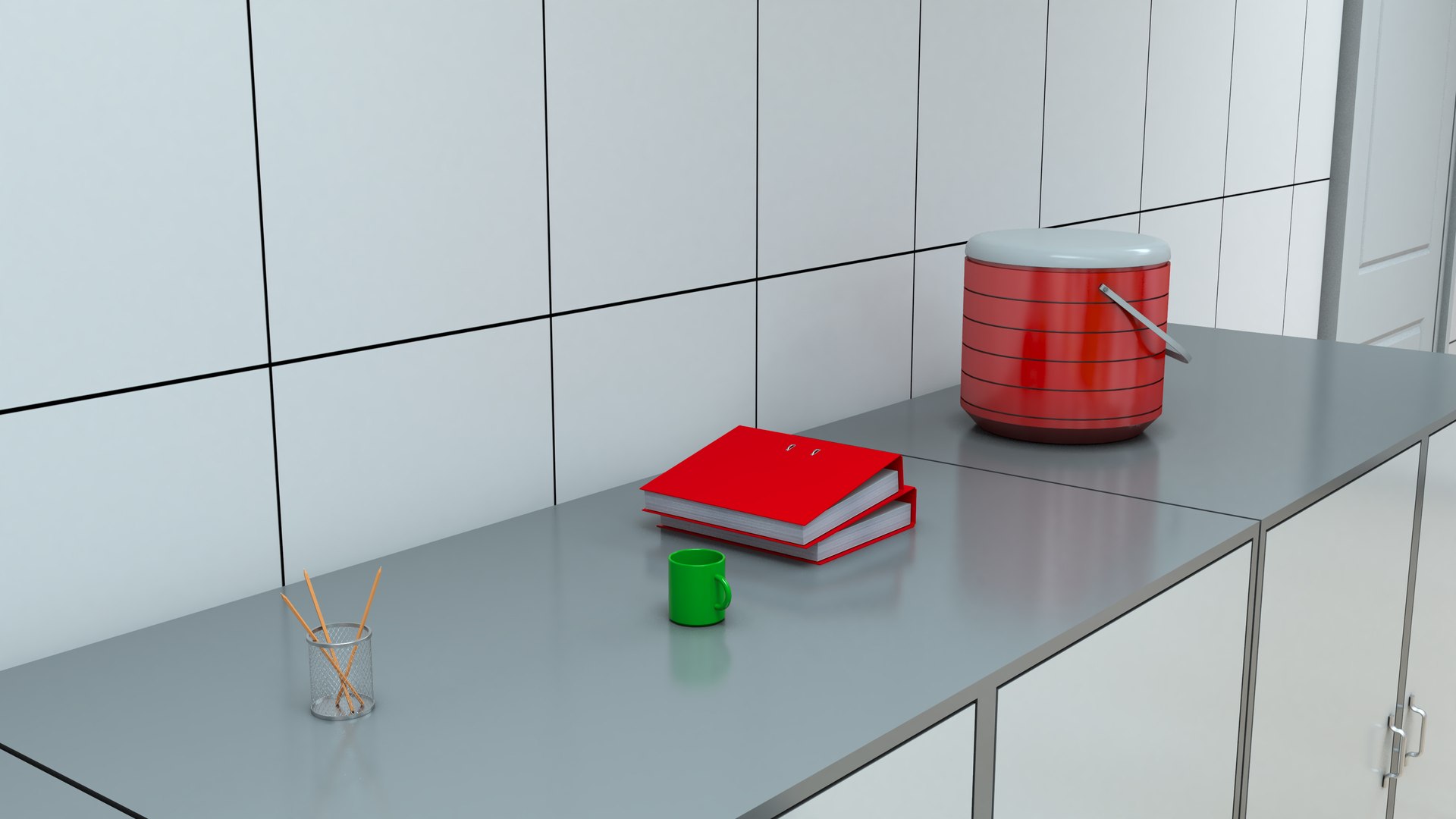 Computer Laboratory Classroom 3D Model - TurboSquid 2392653