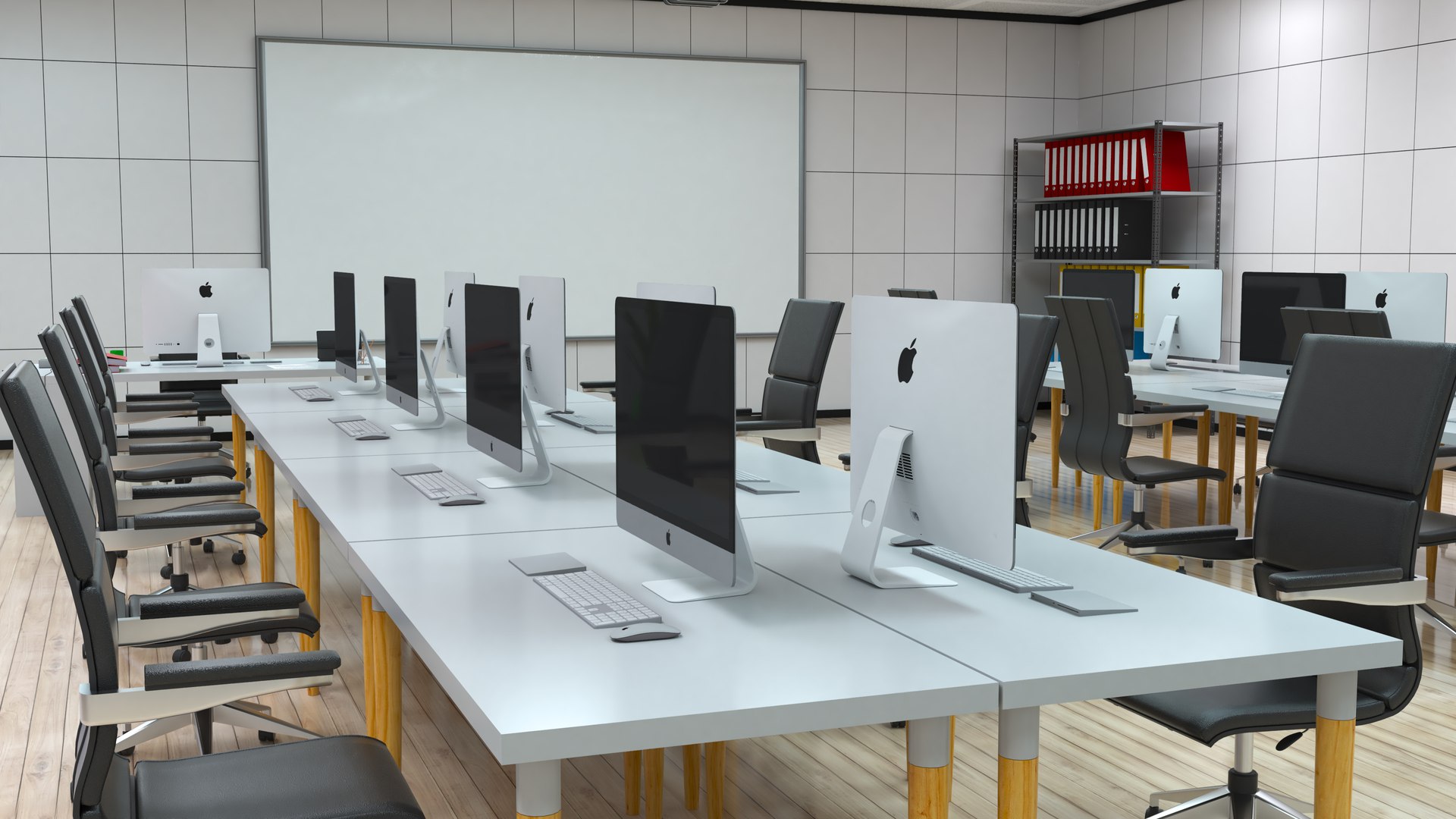 Computer Laboratory Classroom 3D Model - TurboSquid 2392653