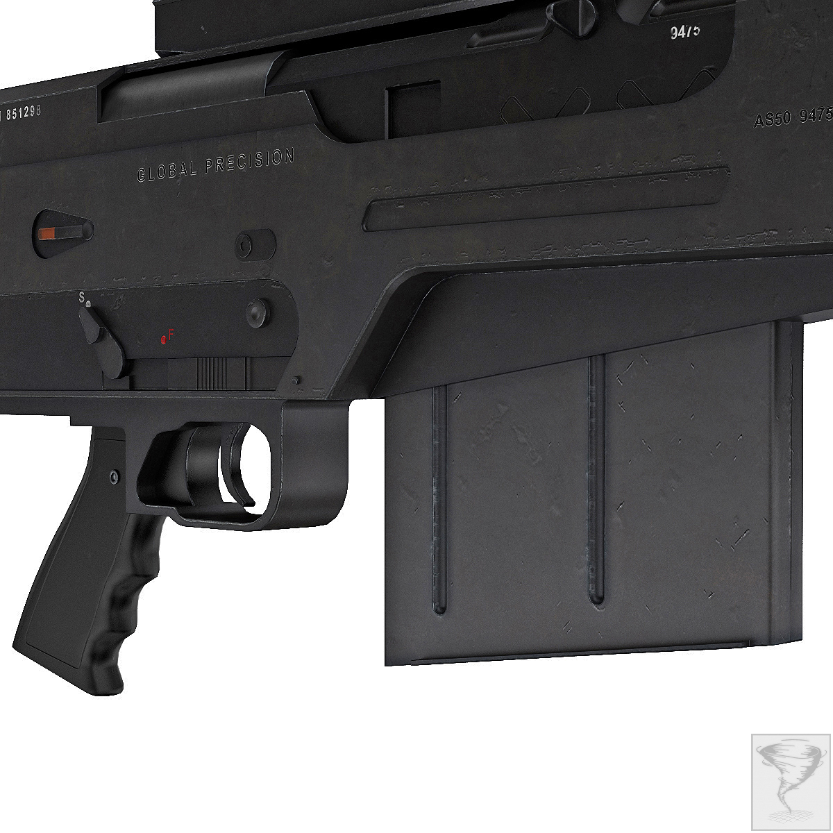 Accuracy International As50 3d Model