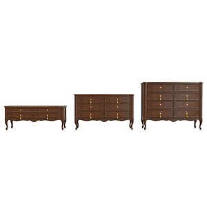 uvw chest drawers 3D model