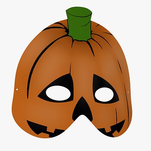 Halloween Pumpkin Masks Children 3D