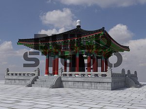 3D Korean bell of friend ship - Ujeong-ui Jong