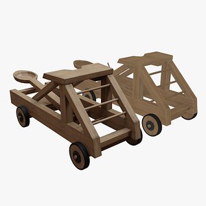 3D Catapult PBR - TOON