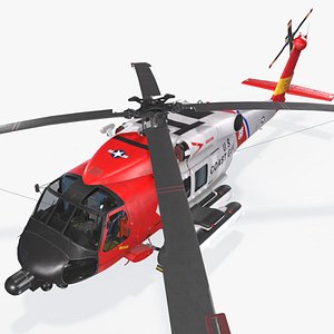 Sikorsky MH-60J Jay Hawk Static 3D model